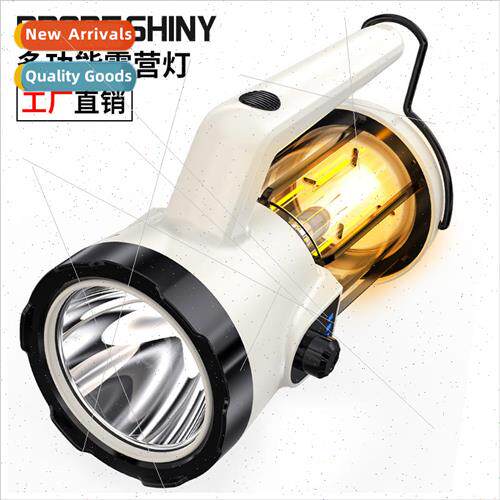 New multi-function portable lamp double light source camping