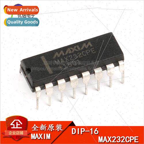 al Genuine  Plug MAX232CPE+ Dual Transceiver RS232 ne Driver