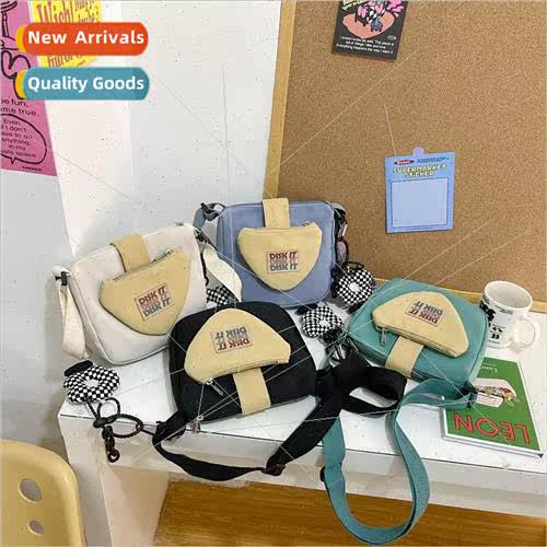 ins cute peach heart bag female new 适用eign small fresh gir