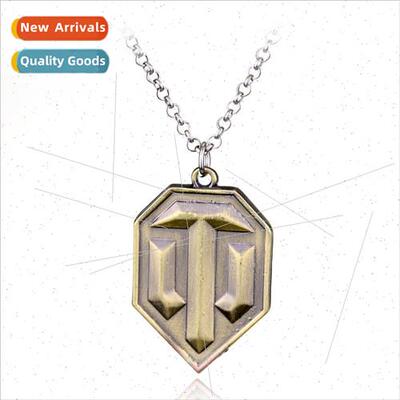 WOT World of Tanks Game Peripherals Tank  Pendant Necklace J
