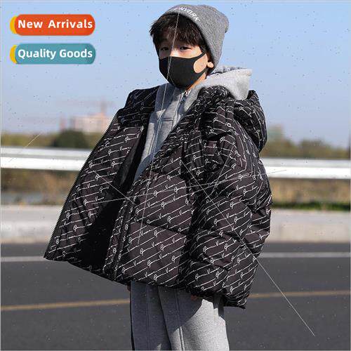 Childrens childrens down jacket 2023 winter new boys three d