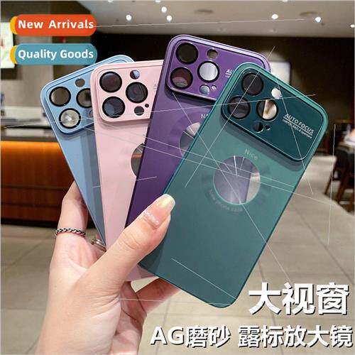 Large Windows 适用 Apple 14ProMax Case AG Frosted Missing La
