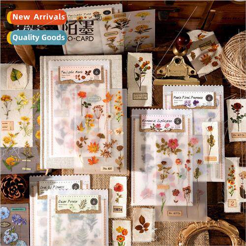 Flowers of Mori series of stickers material package literary