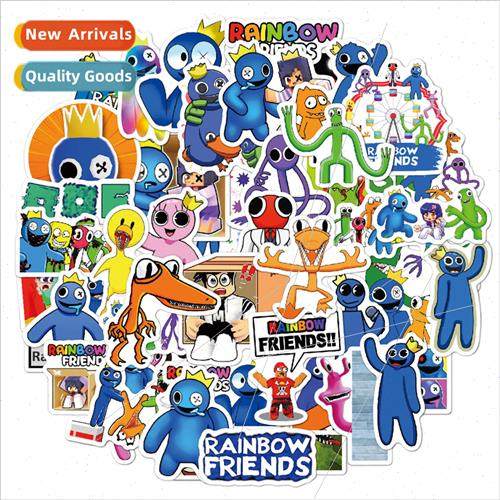 100 rainbow friends stickers roblox rainbow friends skateboa