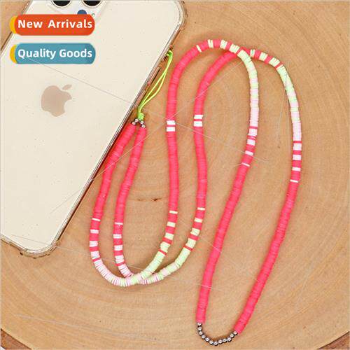 Bohemia new 4mm jelly pink soft ceramic colorful soft cerami