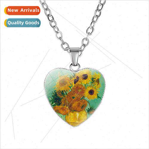 World Famous Paintings Theme Necklace Leonardo da Vinci Mona