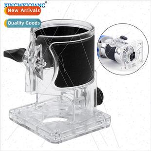 Trimmer base woodworking small o machine transparent cover e