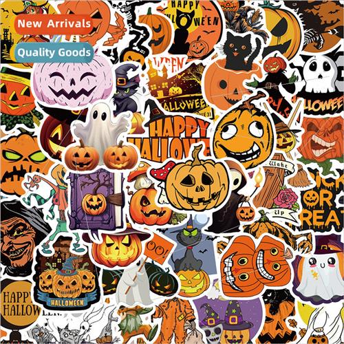 50 cartoon Halloween 1 graffiti stickers cell phone case lug