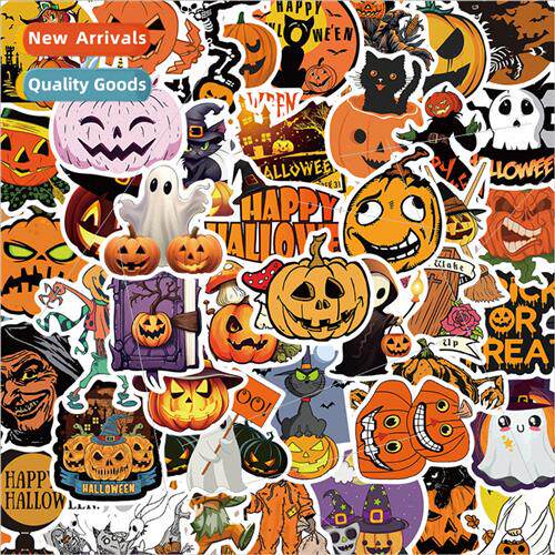 50 cartoon Halloween 1 graffiti stickers cell phone case lug