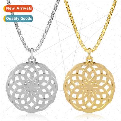 New Flower of fe Necklace Pendant Spiritual Yoga Meditation