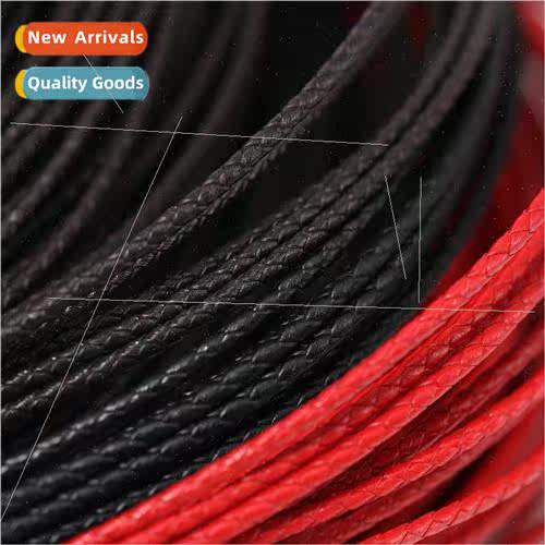 diy handmade leather rope braided dyed edge round cowhide ro