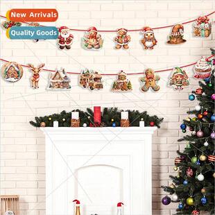 New Christmas decorations Christmas cake bunting Scandinavia