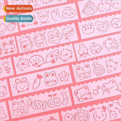 Cute cartoon skeleton handwriting template children elementa