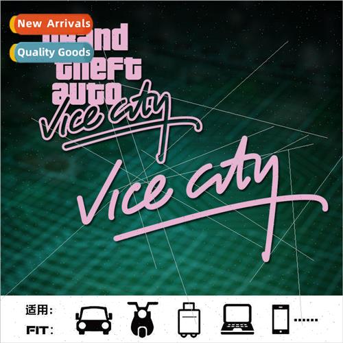 Car stickers GTA rear windshield decals personalized English