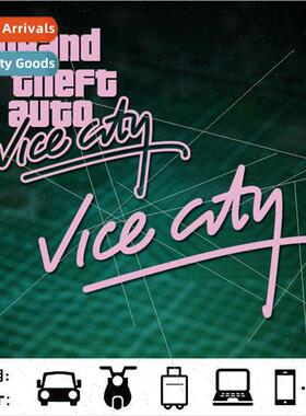 Car stickers GTA rear windshield decals personalized English