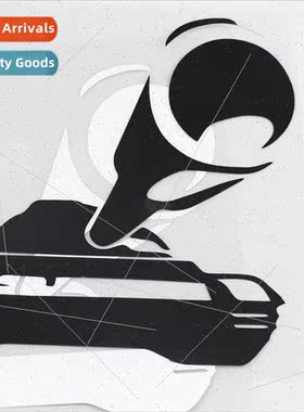 Personalized car scratches masking tank creative body sticke