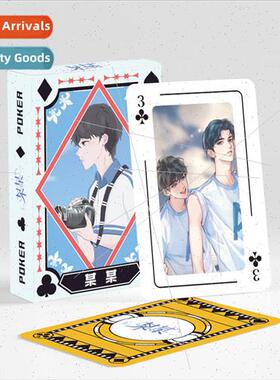 So-and-so Anime Poker Cards 1 Box of 54 Peripheral Anime Car