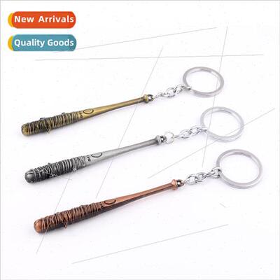 Movie and TV s The Walking Dead Baseball Bat Keychain Negan