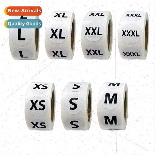 Clothes socks hats underwear size logo self-adhesive labels