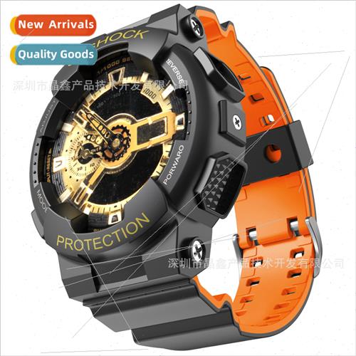 适用 Casio GSHOCK GA110 GA100 GD120 GW8900 Two Color Strap