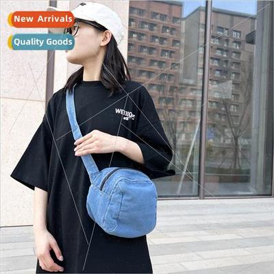 New small shell washed denim shoulder bag 2023 Donnier simpl