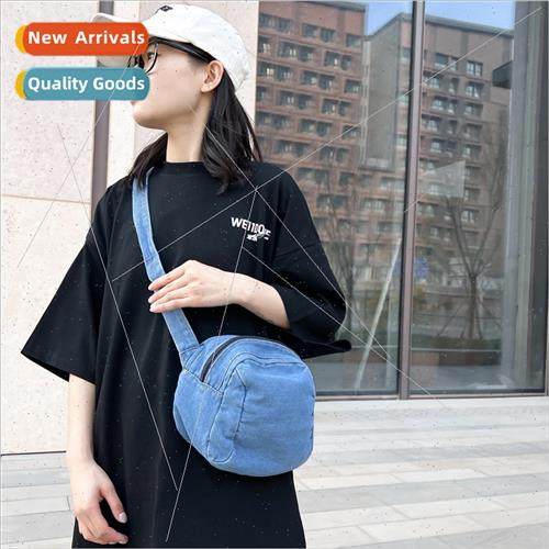 New small shell washed denim shoulder bag 2023 Donnier simpl