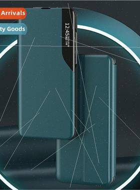 适用 millet 10 flip cover leather case mi10pro side display