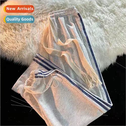 2022 Spring and Autumn pants men and women loose mid-waist s