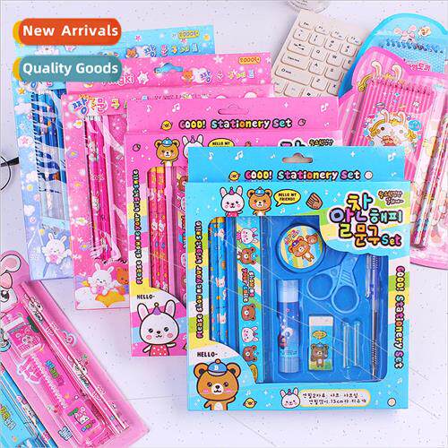 Creative pencil set childrens stationery set gift box school