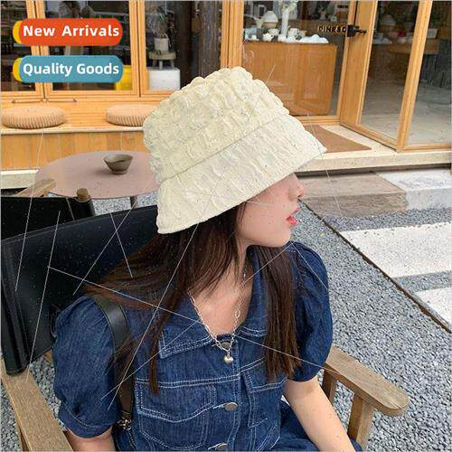 Fishermans hat female fall new Japanese simple short brim te