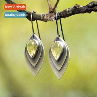 Round Fashion Earrings Wire Earr Earring Model Buckle