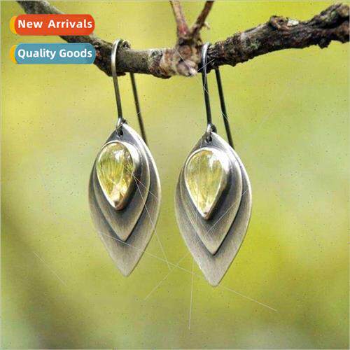 Earring Buckle Fashion Round Earrings Round Wire  Model Earr