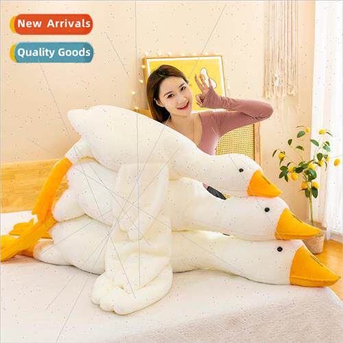 Big white goose pillow plush toy doll super soft boys and gi