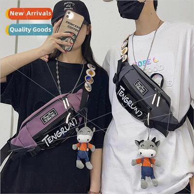New fashion casual students mens sports fanny pack 2022 cool