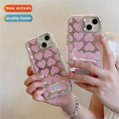 Full screen multiple pink love Apple 14PRO/14promax phone ca