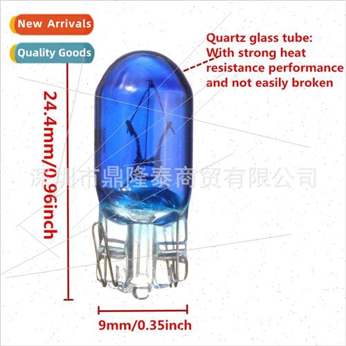 10pcs halogen lamp 5000K 5W blue halogen globe front parking