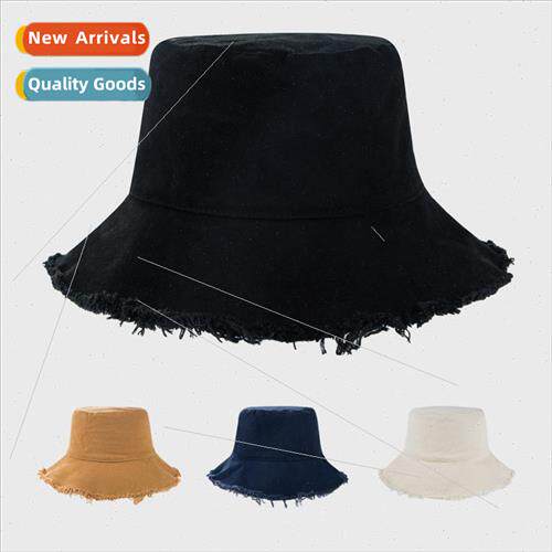 New do old solid color hat female autumn and winter wild cas