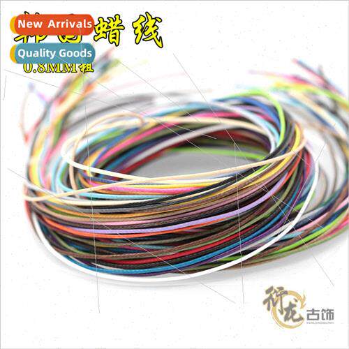 diy wax yarn wax rope handmade necklace rope bracelet braide