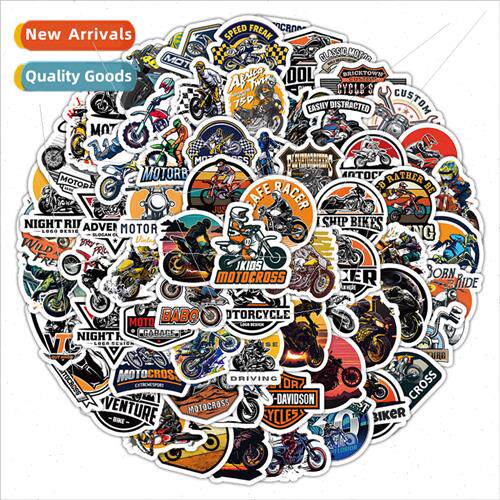 100 cartoon motorcycle stickers children luggage scooter han