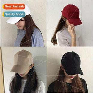 solid color duck and tongu casual summer cap Spring baseball