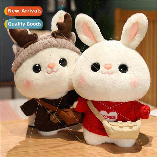 2023 Year of the Rabbit mascot doll white rabbit doll plush