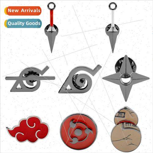Naruto brooch I love o gourd fly label bitter no Kiba red cl