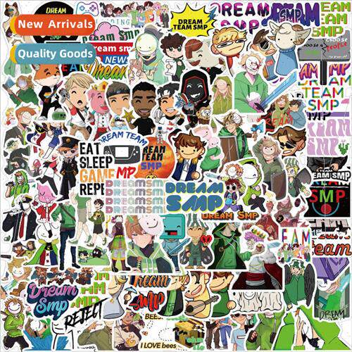 100 hot Dream Smp game cartoon graffiti stickers cell phone