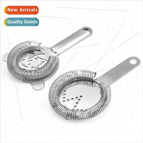 Ice Strainer 304 Stainless Steel Per适用ated Filter Cocktail 电子元器件市场 其它元器件 原图主图