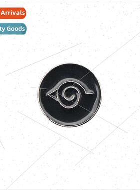 Anime  Naruto vortex Naruto Kiba logo brooch metal badge clo