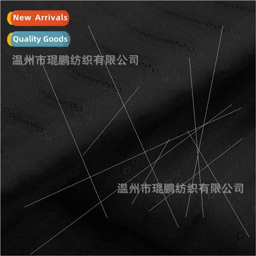 Garment ning Polyester Jacquard Woven Stripe Fabric Casual S