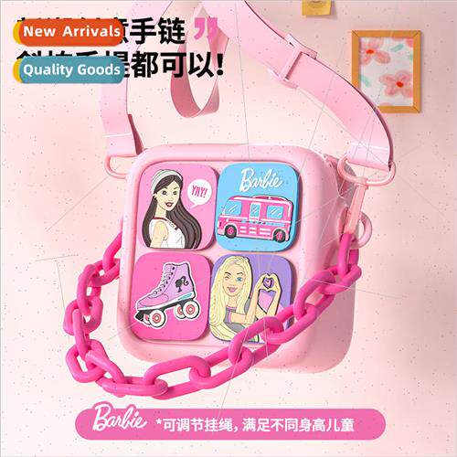 K38 Barbie handbag children cute little girl adjustable shou