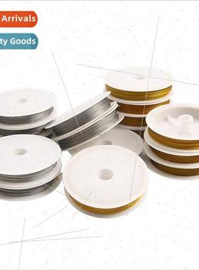 0.3-1mm gold-colored steel wire lead wire bead threading diy