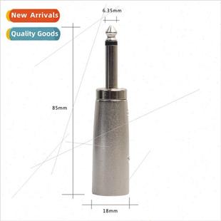 pole 6.35 adapter audio mono male core Three