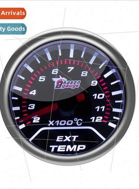 12V 2 inch 52mm Car Gauge Racing Gauge Con LED Display Point